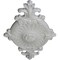 Ekena Millwork Quentin Ceiling Medallion, Hand-Painted Frost, 23 1/2"W x 12 1/4"H x 1 1/2"P CM23RO1FRF - alternate 2